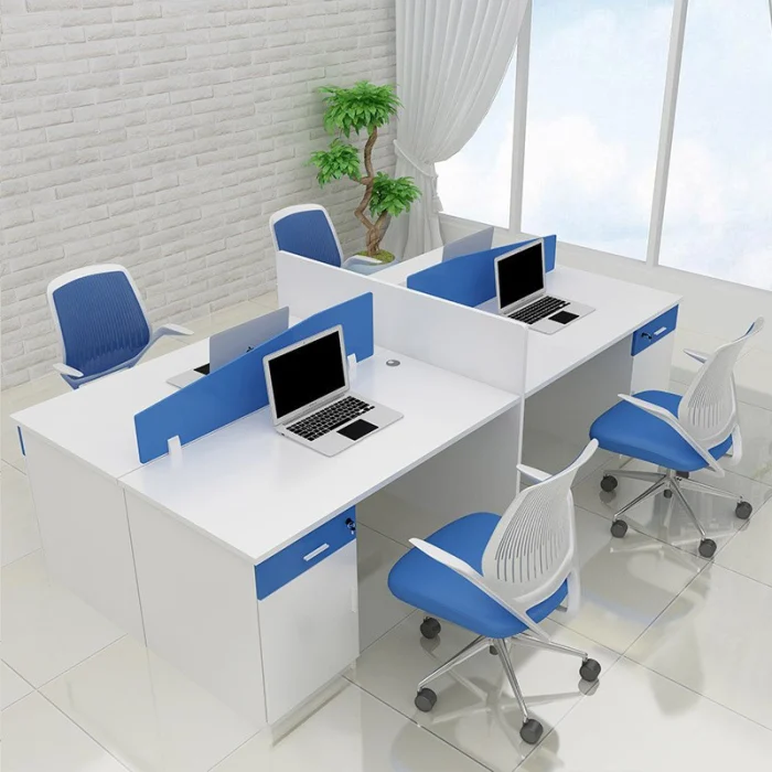 Bàn làm việc cụm 4 người
